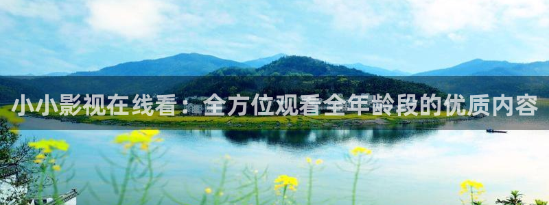 桔子视频在线观看高清电视剧：小小影视在线看：全方位观看全年龄段的优质内容